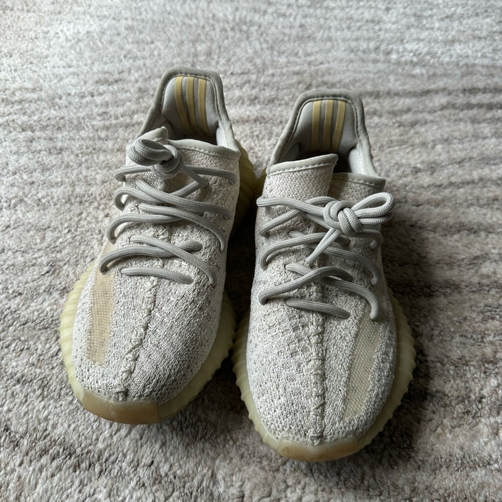 Yeezy boost Cream and white colour